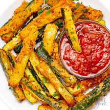 Crispy Baked Zucchini Fries Image