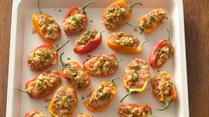 Stuffed Mini Bell Peppers Image